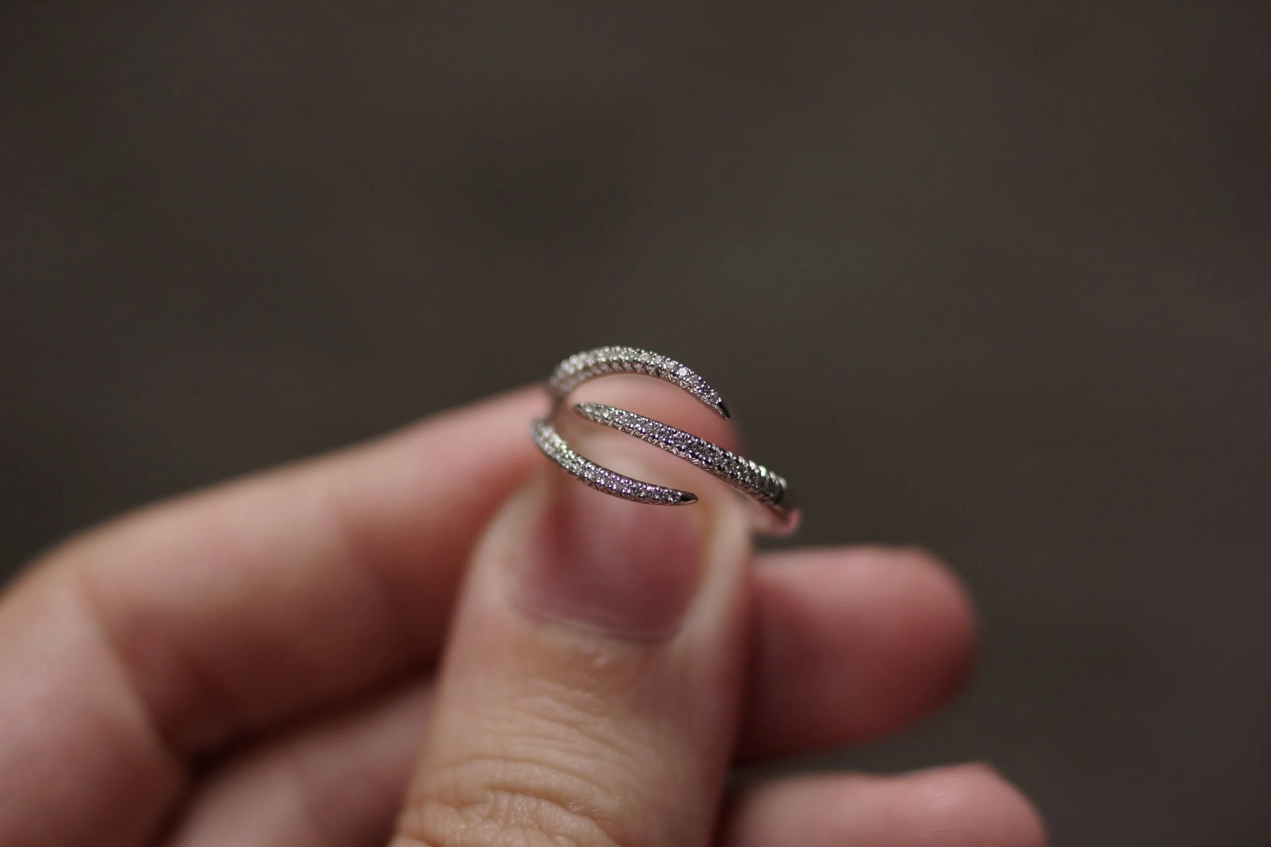 3 Prong Diamond Ring.