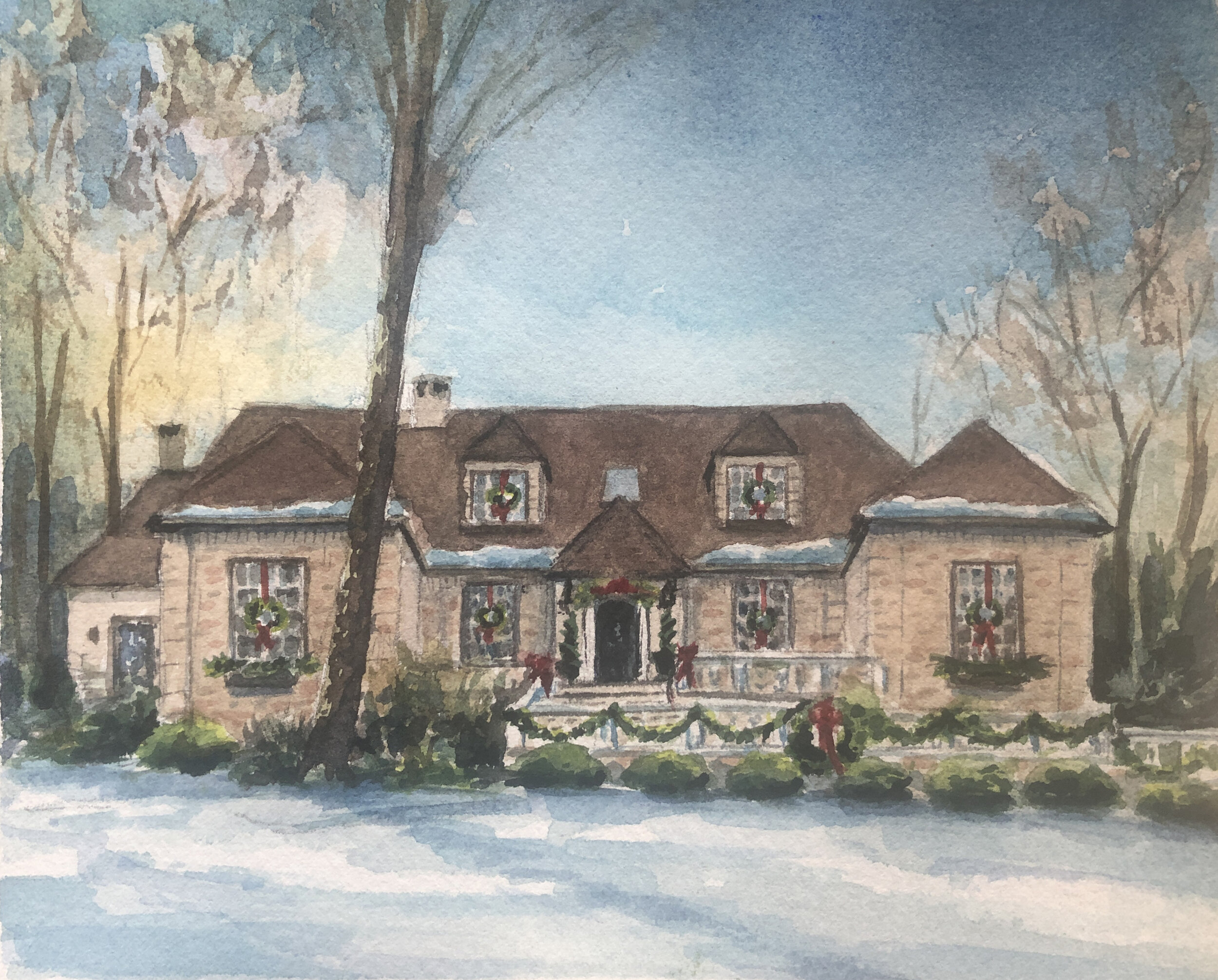 Holiday Home Portrait