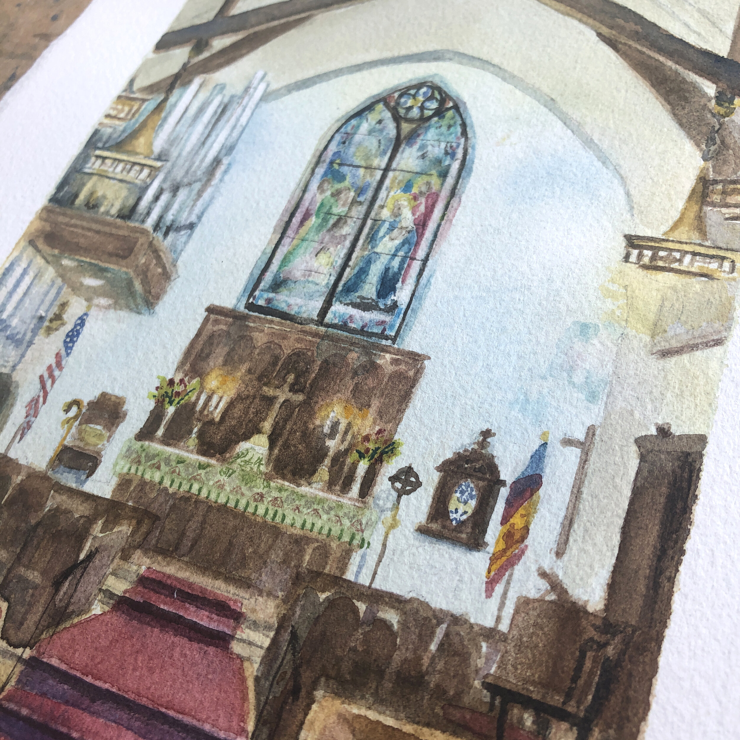 St. Elizabeth's Episcopal Church Ridgewood, NJ - detail