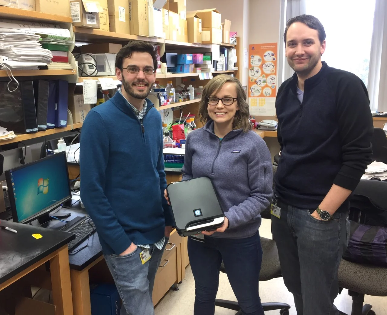 Laboratory Receives New Scanner