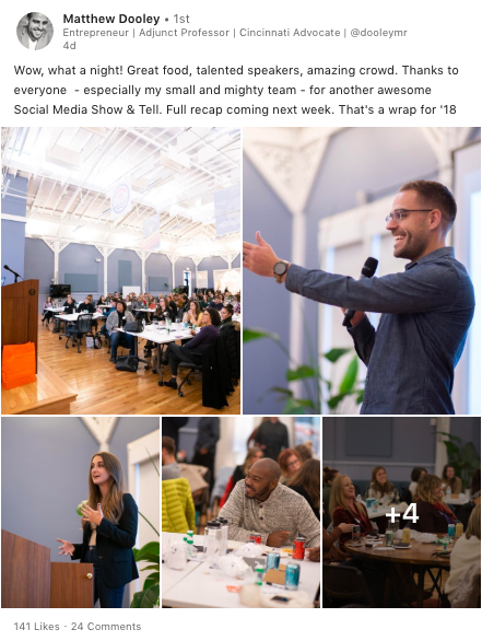 View this post on LinkedIn »