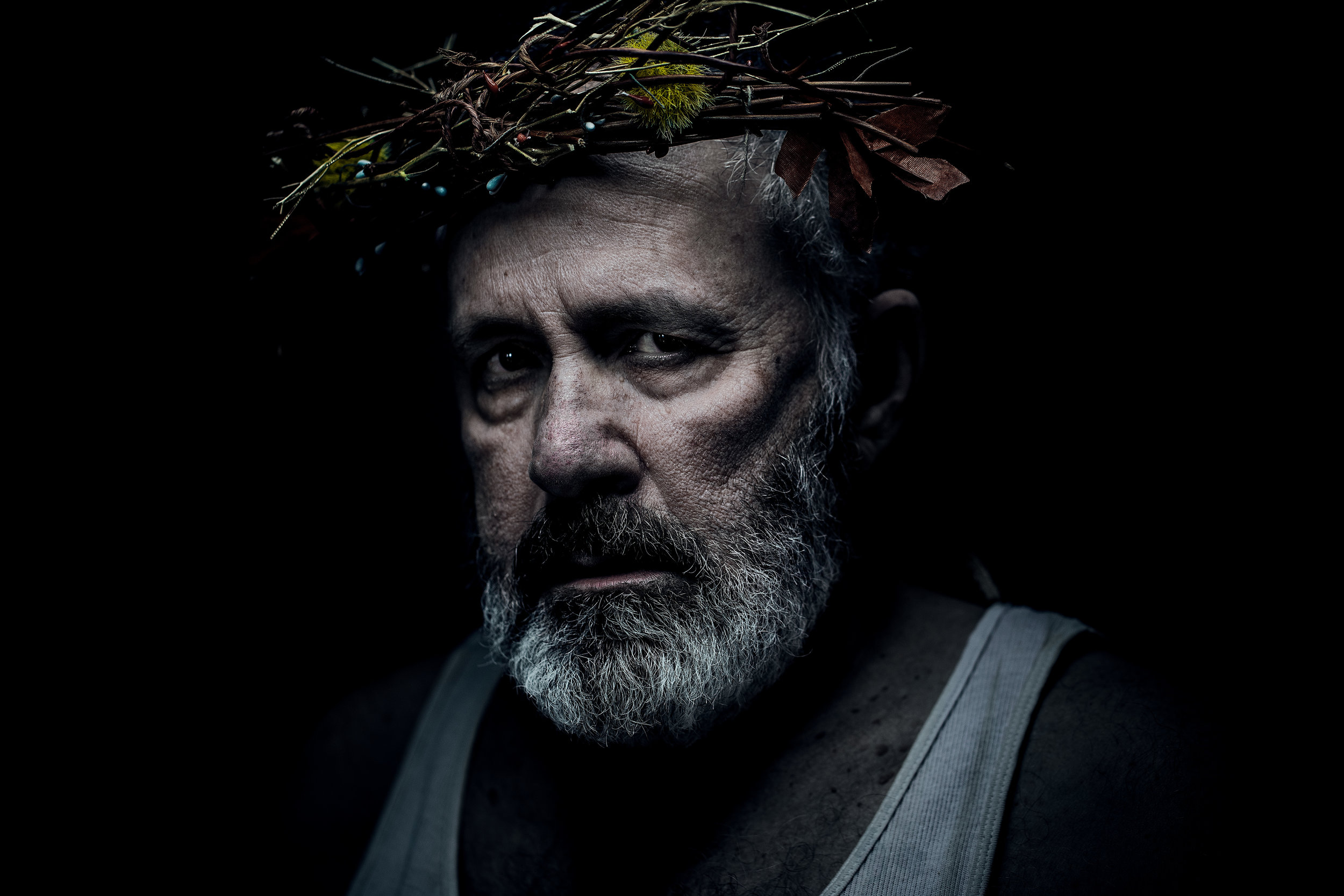  Rick Foucheux in the title role,  King Lear , WSC Avant Bard, 2017 