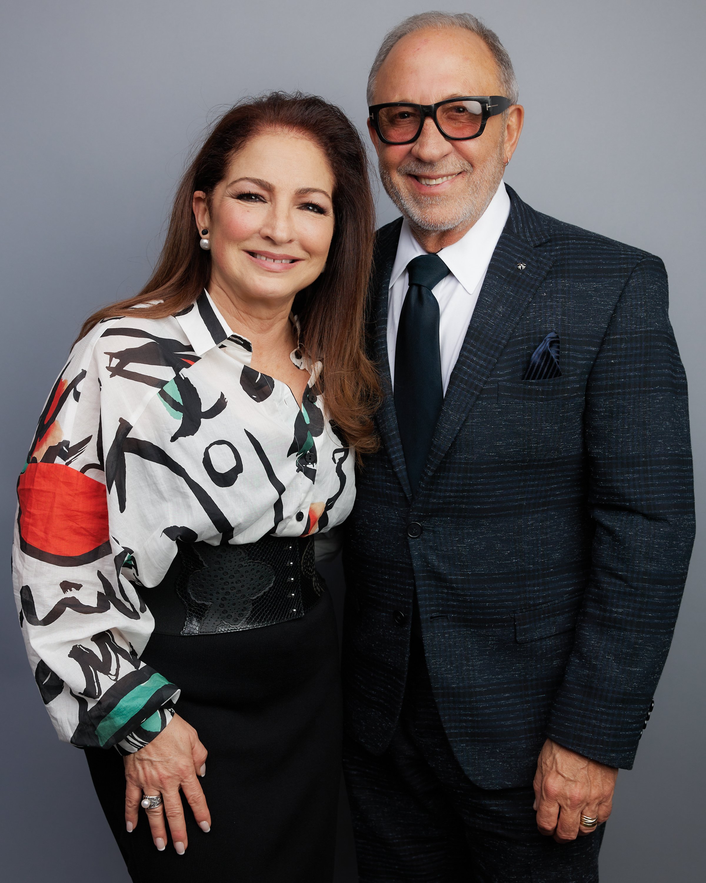  Gloria and Emilio Estefan at opening performance of  On Your Feet! , Gala Hispanic Theatre, 2022 
