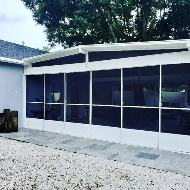 That open space/breezeway between your house and garage! What to do?!? Let Westside Lanai build you a lovely covered and screened outdoor living area! Check out these screens, they are sliding screen doors! You&rsquo;ll be able to quickly transform y
