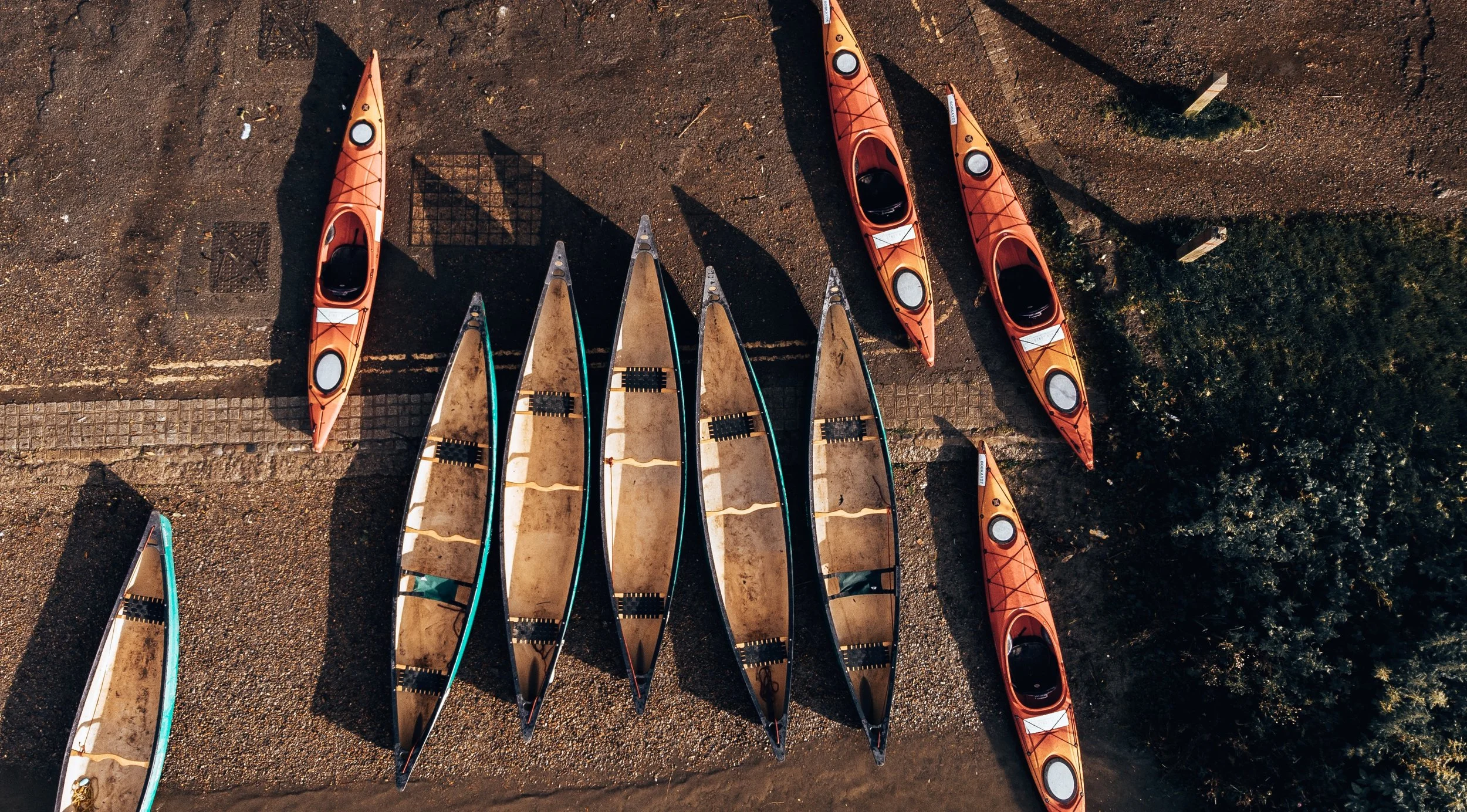 Canoes and Kayaks from above.JPG