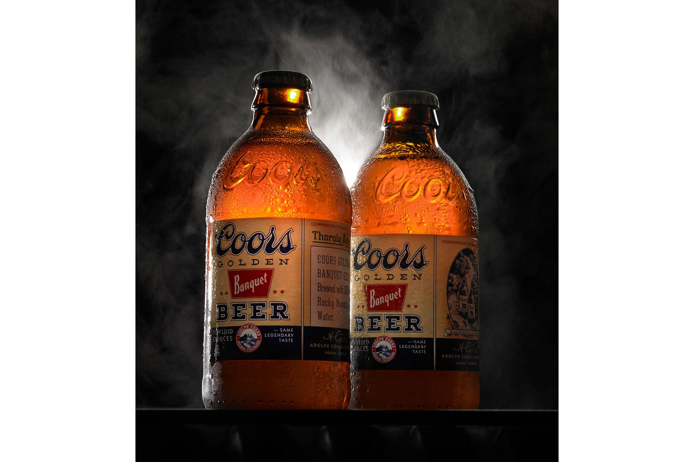 Coors Banquet bottles