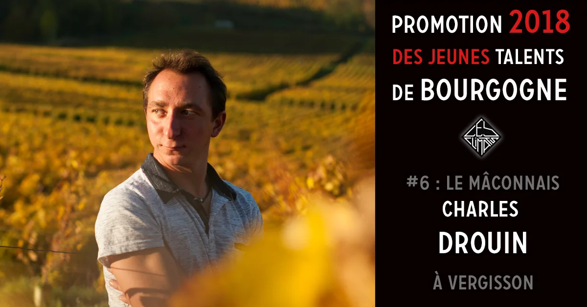 Charles a rejoint son père Thierry en 2013 sur son domaine créé en 1981 sur la commune de Vergisson dans le Mâconnais. Au coeur du grand site de Solutré_Pouilly-Vergisson, le domaine est situé dans un ancien lagon adossé au Morvan. Il est constitué de 7 ha de Pouilly Fuissé, 3 ha de Mâcon blanc et 60 ares de Saint-Véran. Trois types de sols se distinguent : les éboulis calcaires, les calcaires et les argiles. Chaque sol confère aux vins des caractéristiques bien distinctes. Aujourd'hui Charles vinifie seul les différentes cuvées sous l'oeil bienveillant de son père. Ils travaillent ensemble la vigne en lutte raisonnée et mettent en oeuvre une viticulture respectueuse de son environnement avec un travail manuel et minutieux pour faire ressortir le meilleur de leurs terroirs et produire des vins élégants, riches et équilibrés.