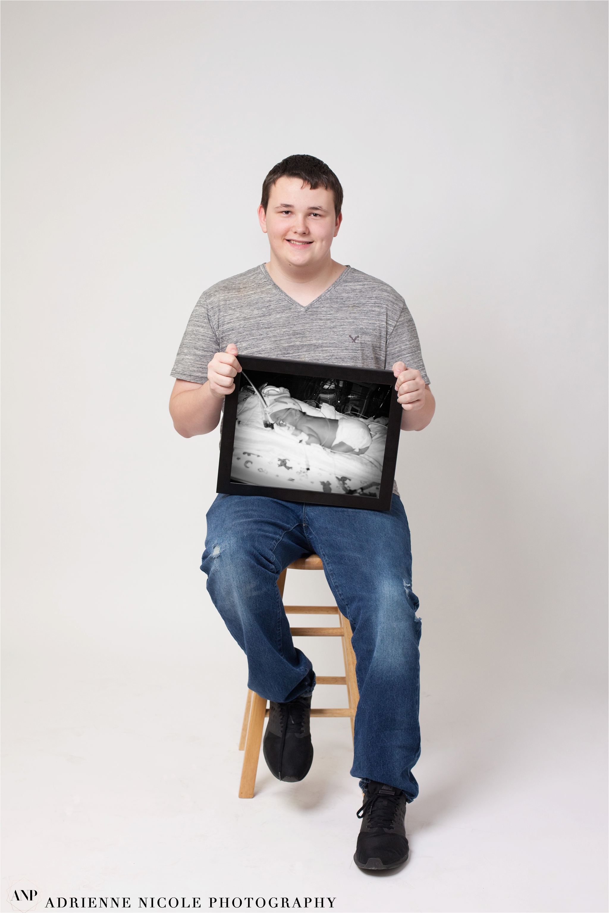 Dominic 16 years old - born at 32 weeks, 6 lbs 2 oz, 5 weeks in NICU at Riley Children's Hospital. 
