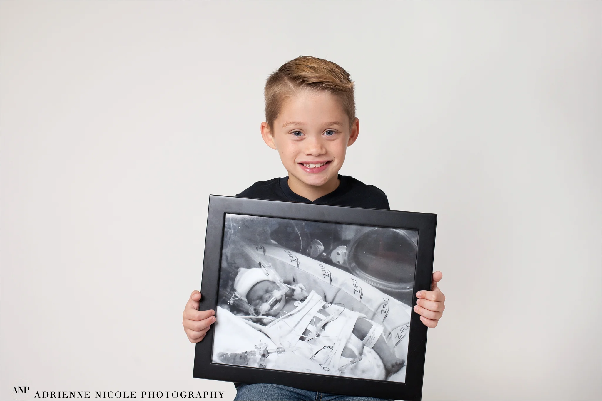 Brody 7 years old, born at 28 weeks, 2 lbs 13oz, 69 days in NICU at St. Vincent Women's hospital. 