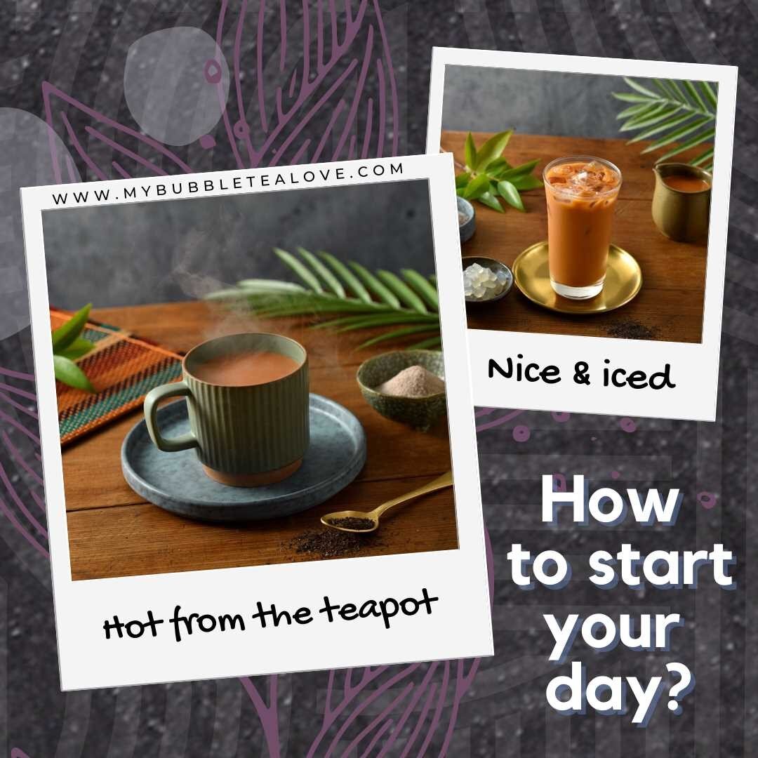 SAVE WATER! 💧
Drink tea. 🫖

🍵☕ Do you drink your milk tea hot or cold? This is the perfect drink for any weather.

➡️ Follow @MyBubbleTeaLove for delicious recipes to easily create your favorite bubble tea at home!
🏅 Link in bio