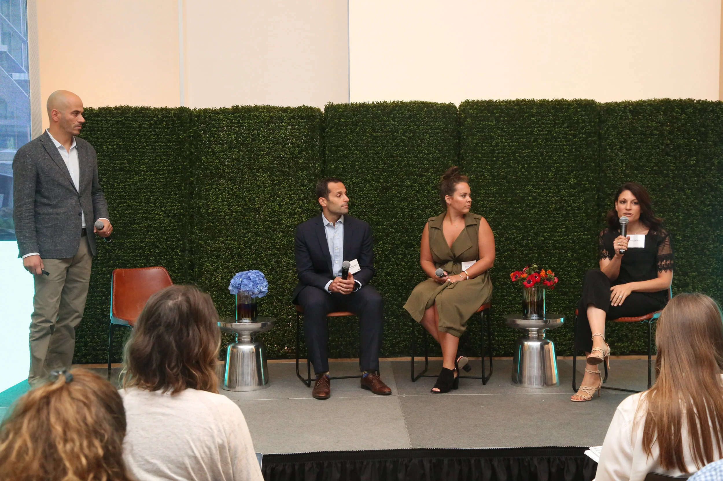 Ellis, Puchalsky, Yuille, and De Palma weighed in on paid media in influencer marketing at Viacom in New York City