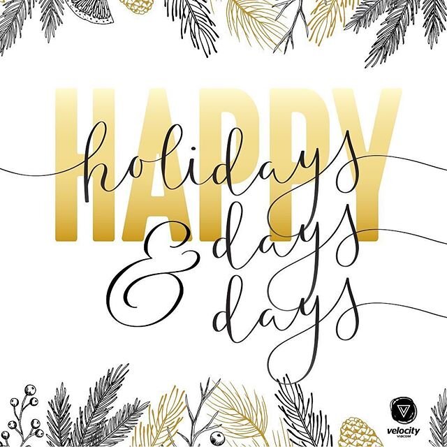 Happy Holidays! #repost @viacomvelocity