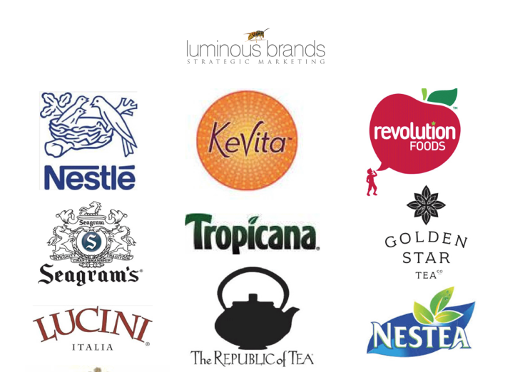 Some of the brands that Erin has helped grow.
