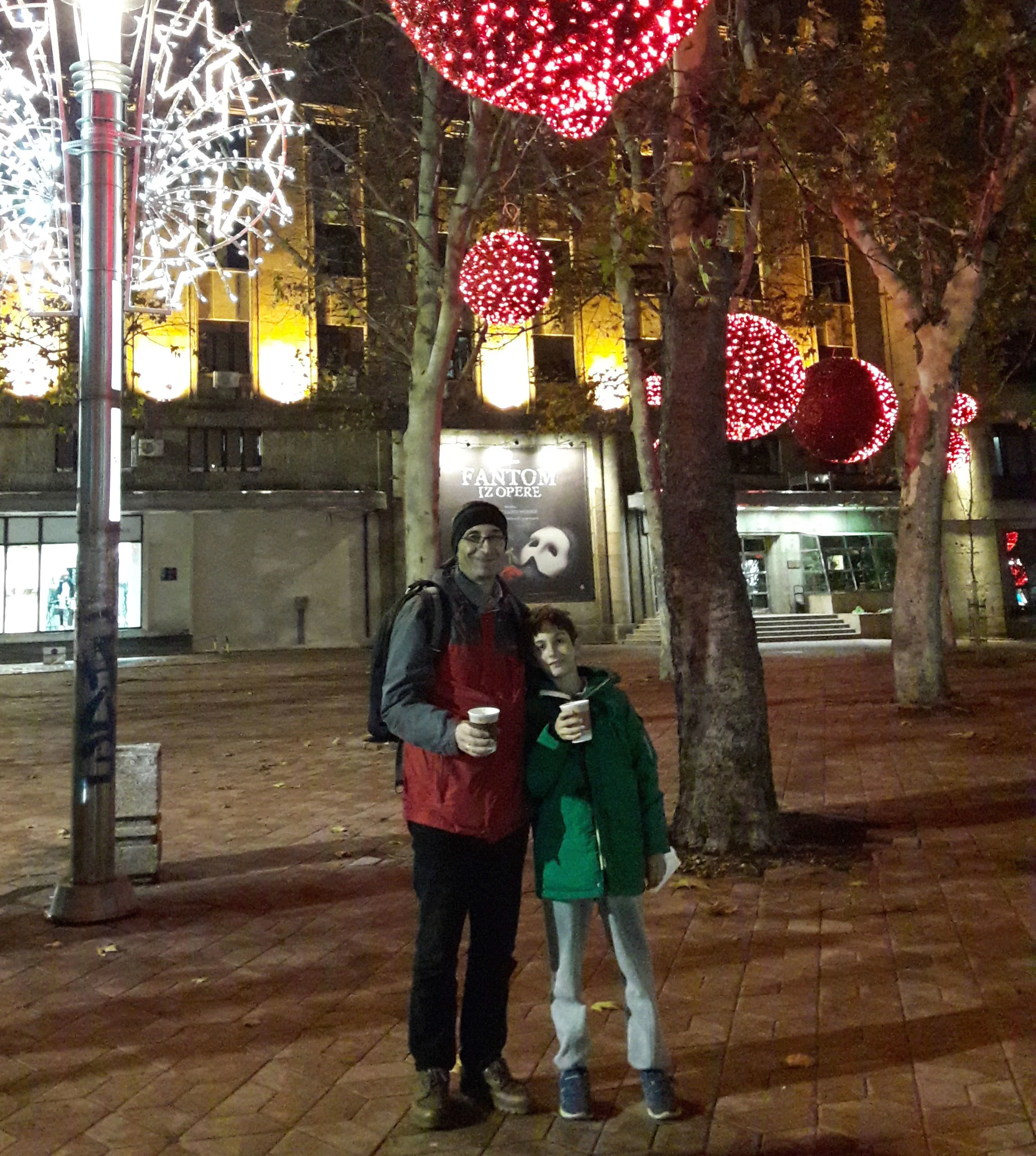 Dragan & Aleks in central Belgrade