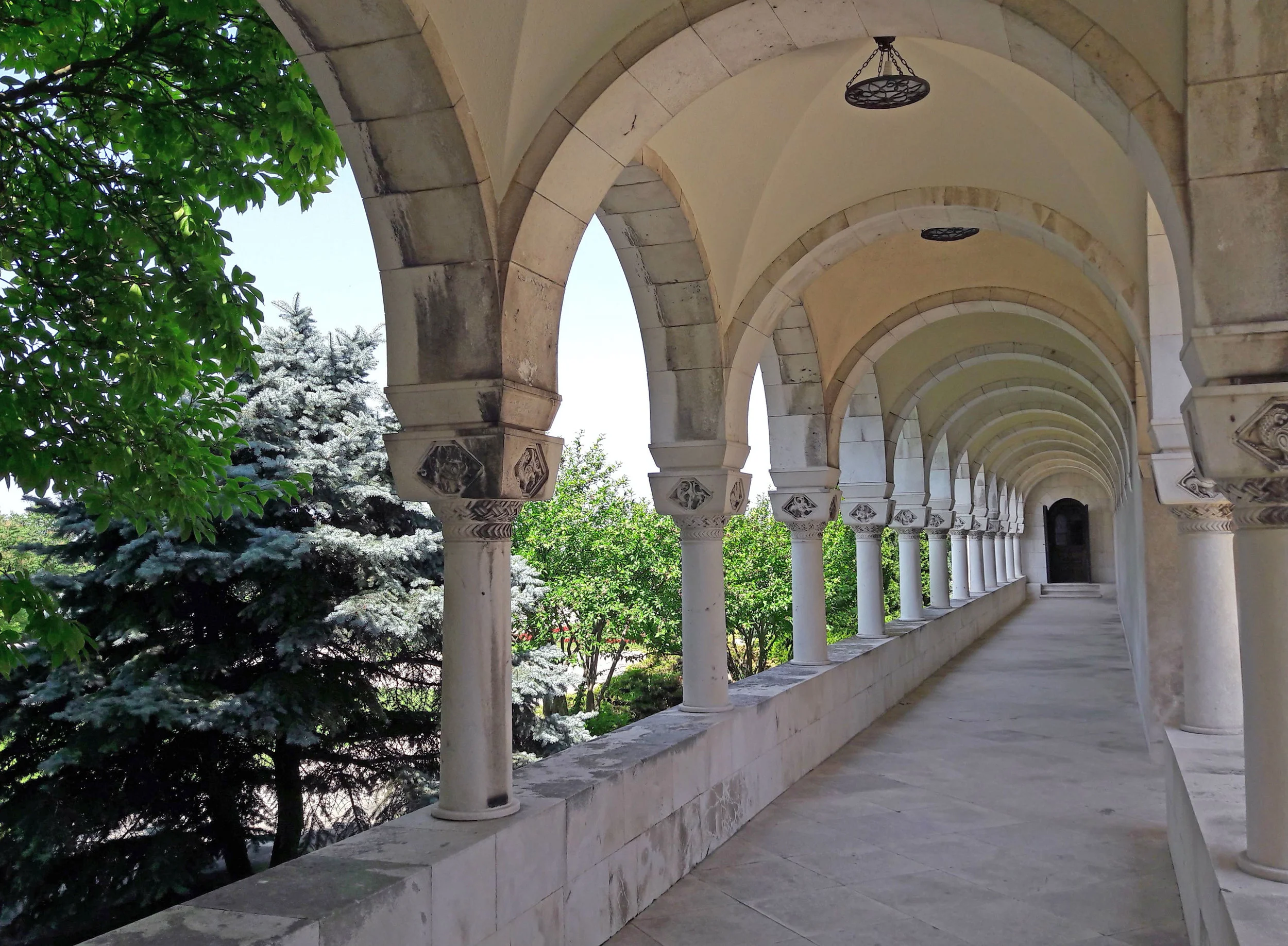 The colonnade of the King's Palace
