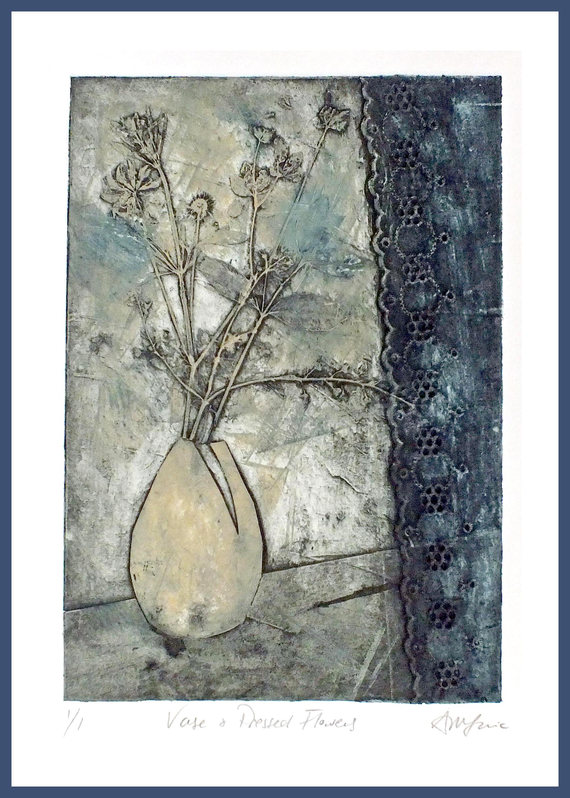 Vase _ Flowers dk Blue image Framed.jpg