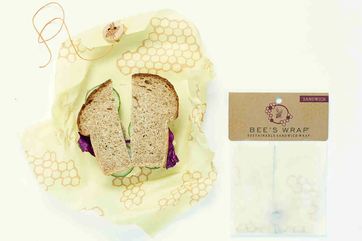 Bee's Wrap eco-friendly reusable food wraps, take sustainable and plastic free to a whole new level.