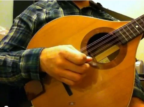 Irish Bouzouki Picking Pattern for Irish Reels