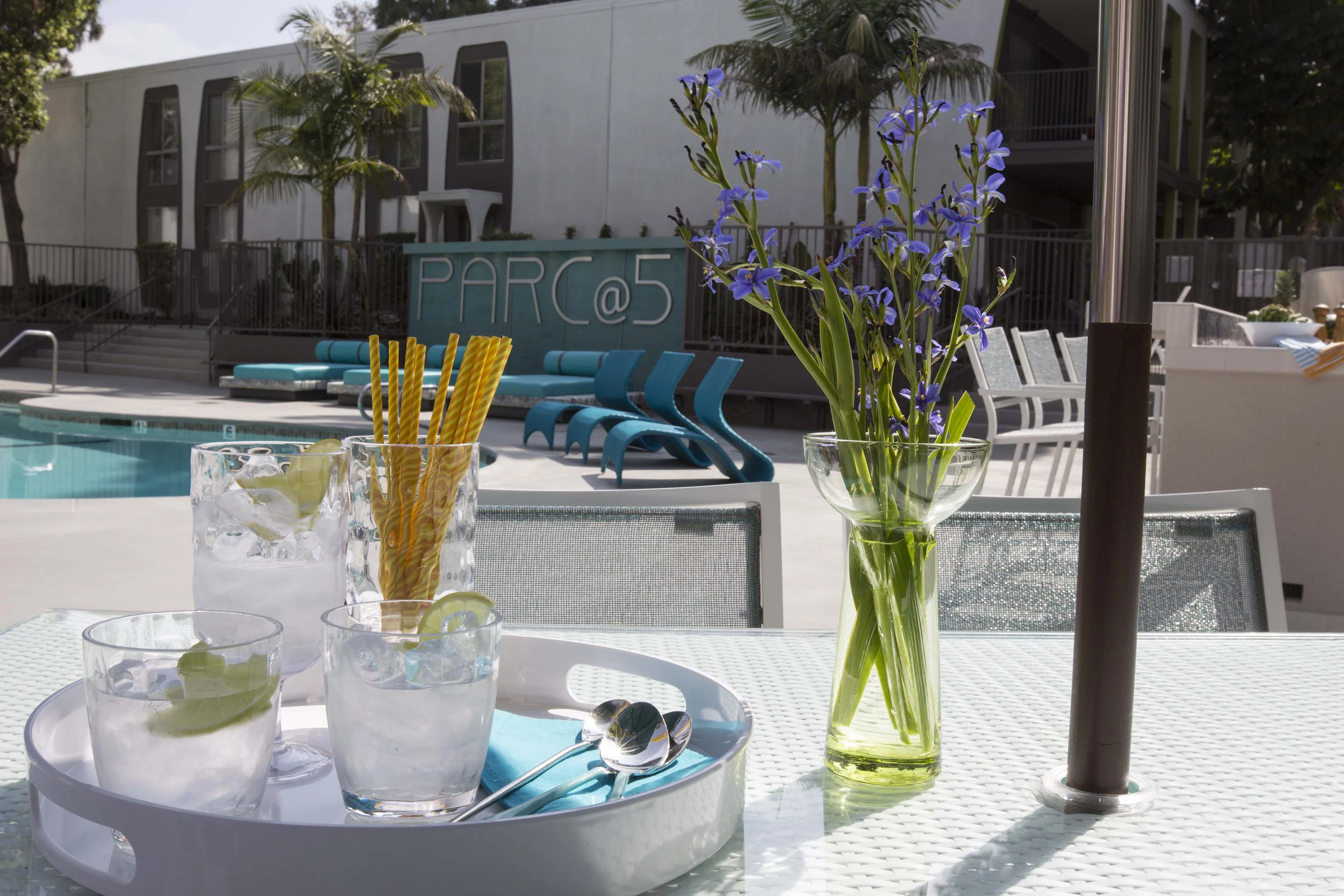 Parc @5 pool Beveragejpg