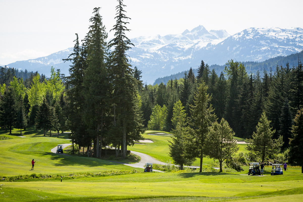 Golfing - Top 5 fathers day ideas Whistler
