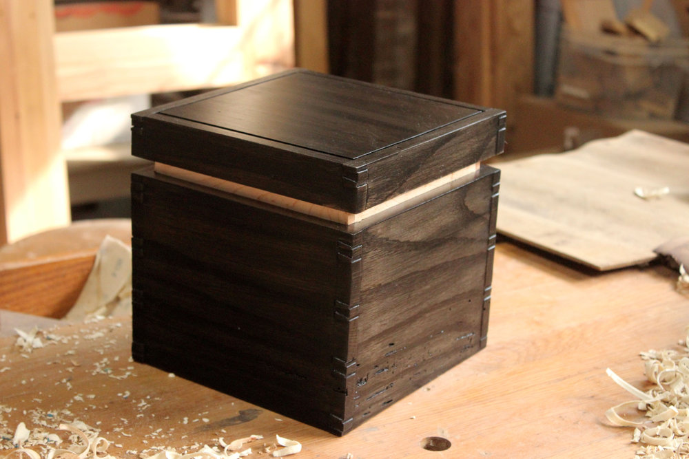 Wooden Gift Box - Dark Oak
