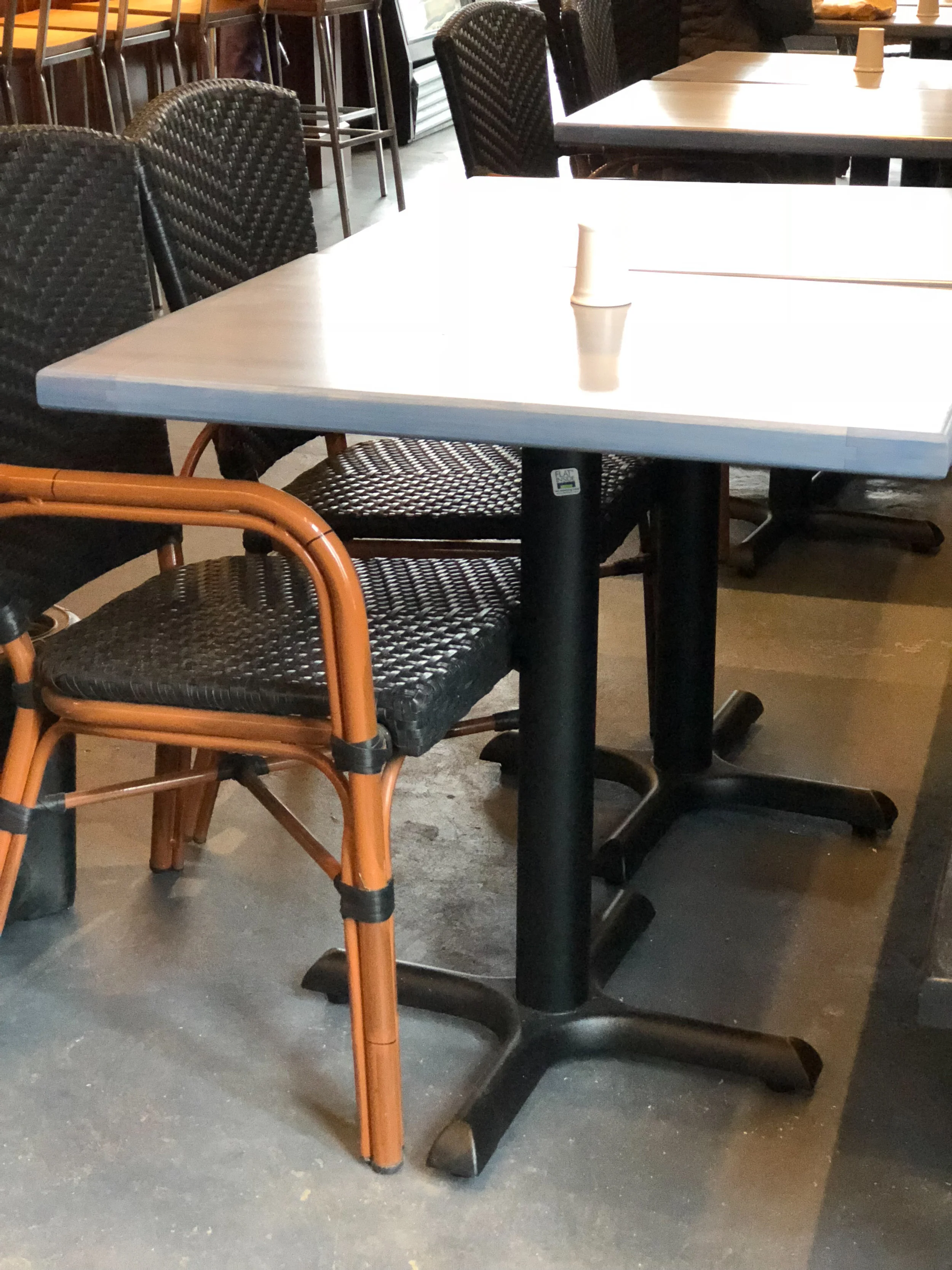 Clang Cafe Coffee Shop Furniture Bar Furniture Sallie Plumley Studio Richmond Virginia Sally Plumley Custom Woodworking and Furniture Design