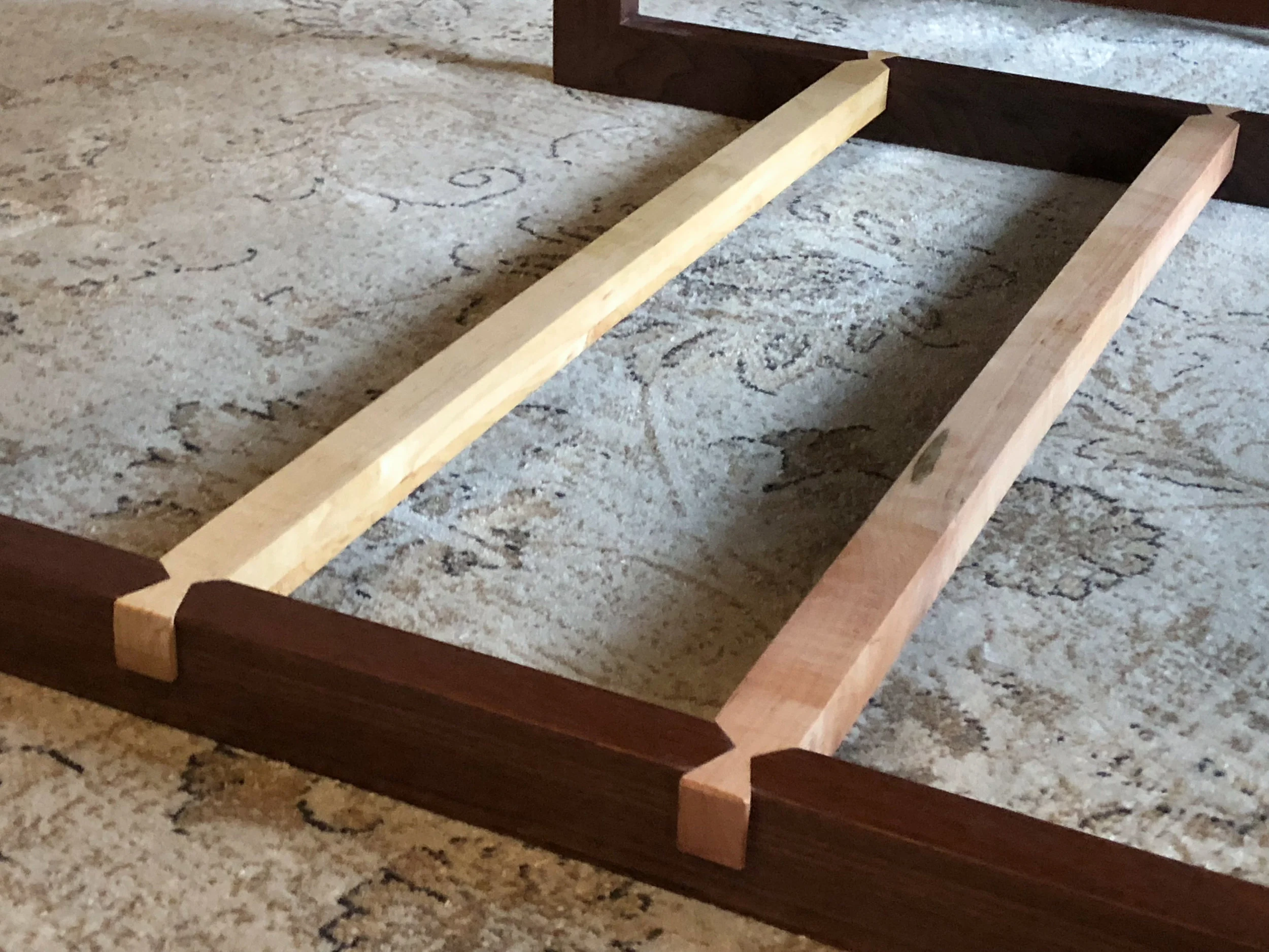Custom Live Edge Walnut Side Table Sallie Plumley Studio Richmond Virginia Sally Plumley