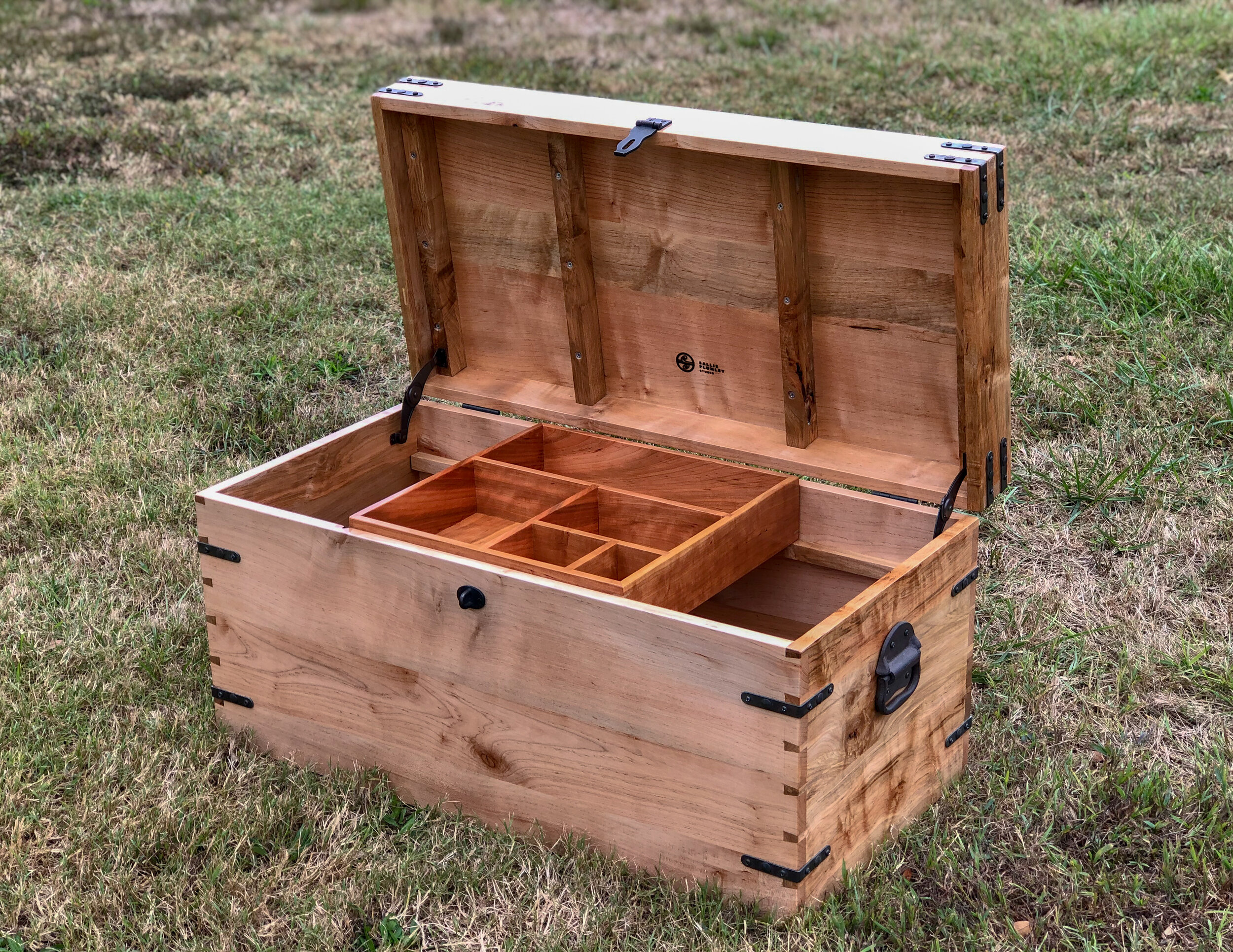 cane toy chest