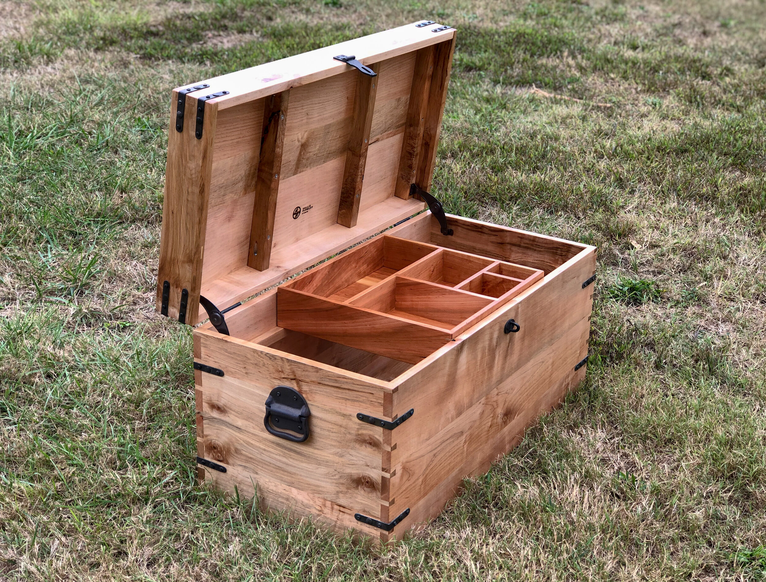 cane toy chest