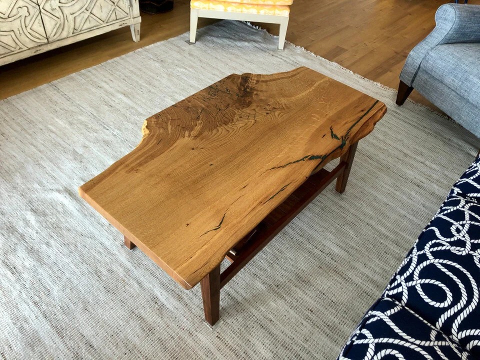 White Oak Coffee Table Sallie Plumley Studio Custom Woodworker And Furniture Maker In Richmond Virginia