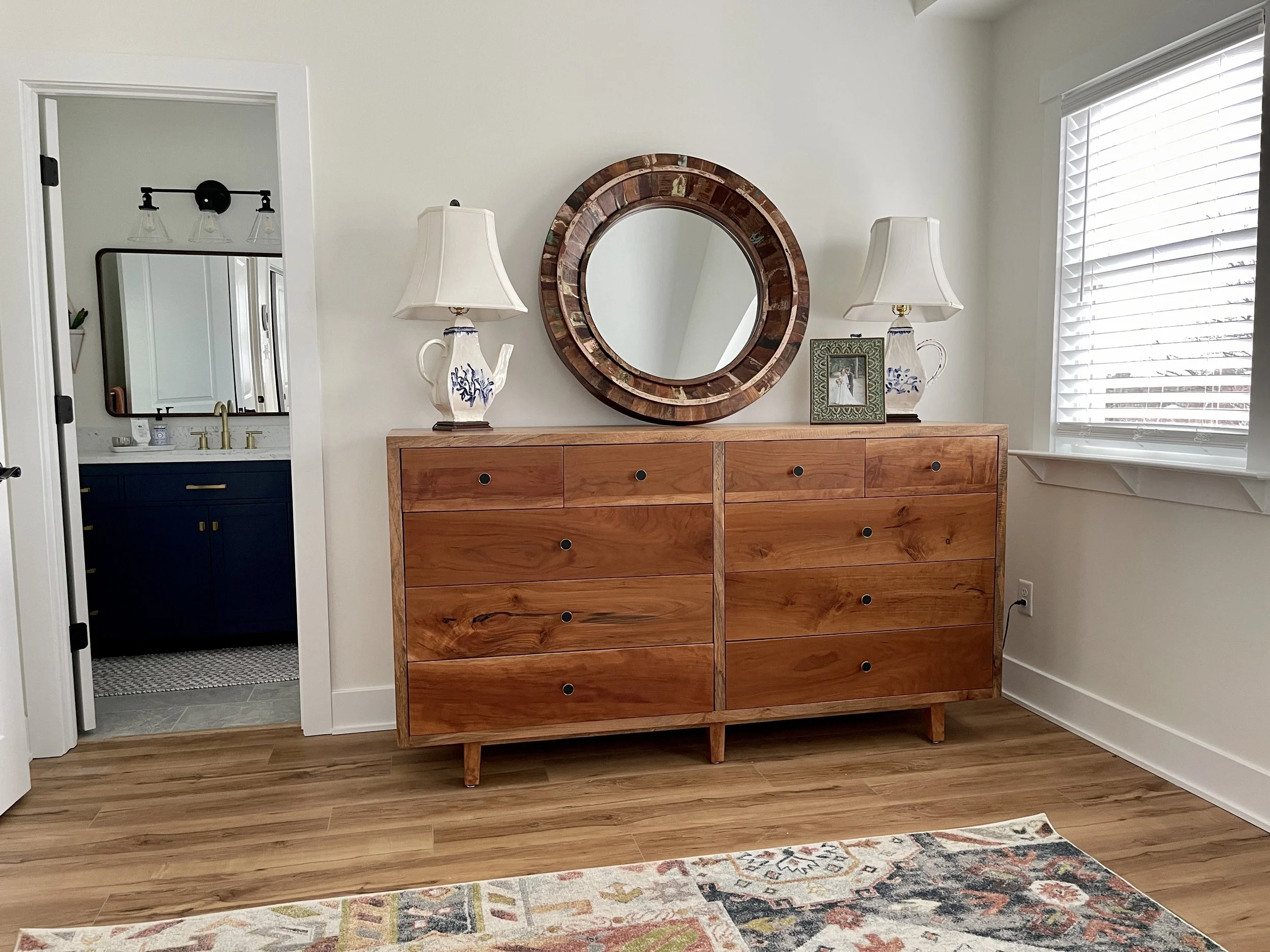 Sallie Plumley Studio. Richmond Virginia. Solid Cherry Double Dresser.1.jpeg