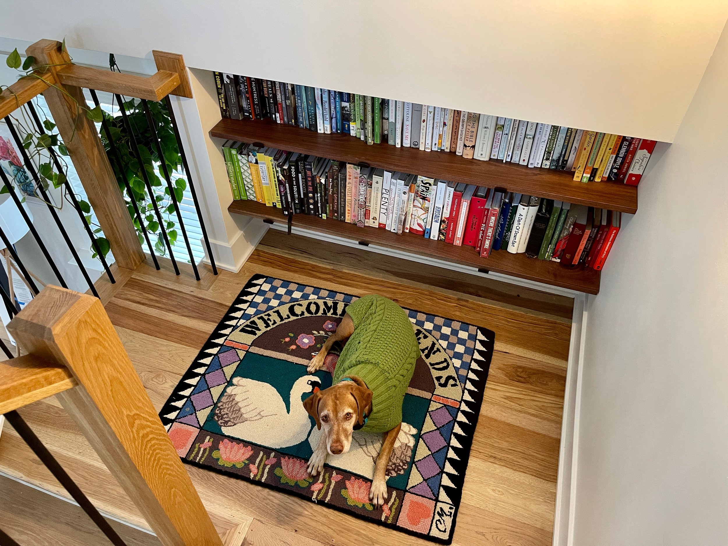 Walnut Book Nook