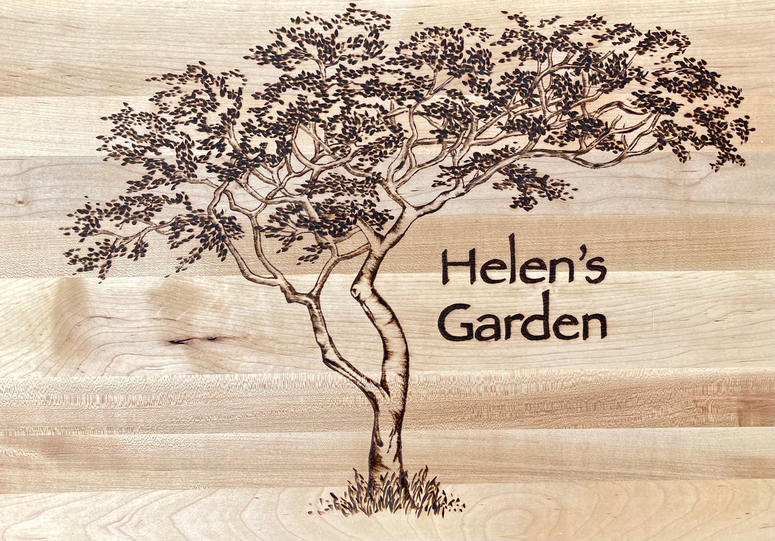 Helen's Garden Sign