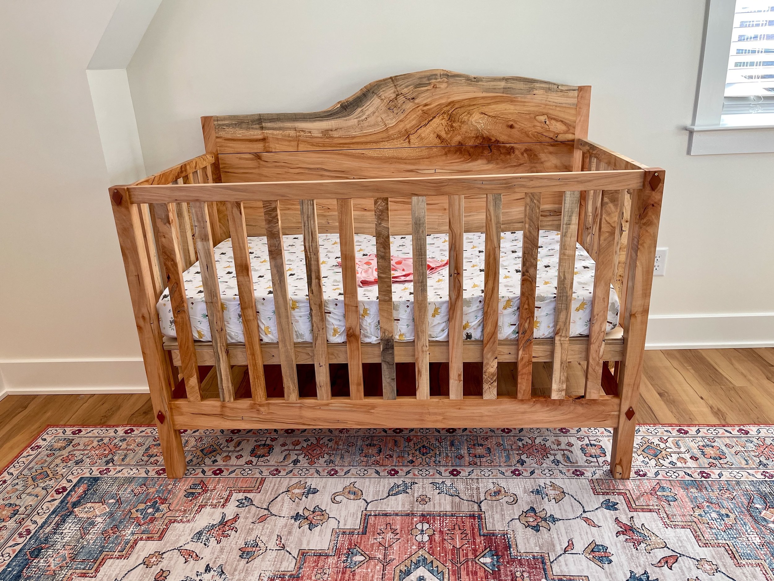 Eloise's Maple Crib