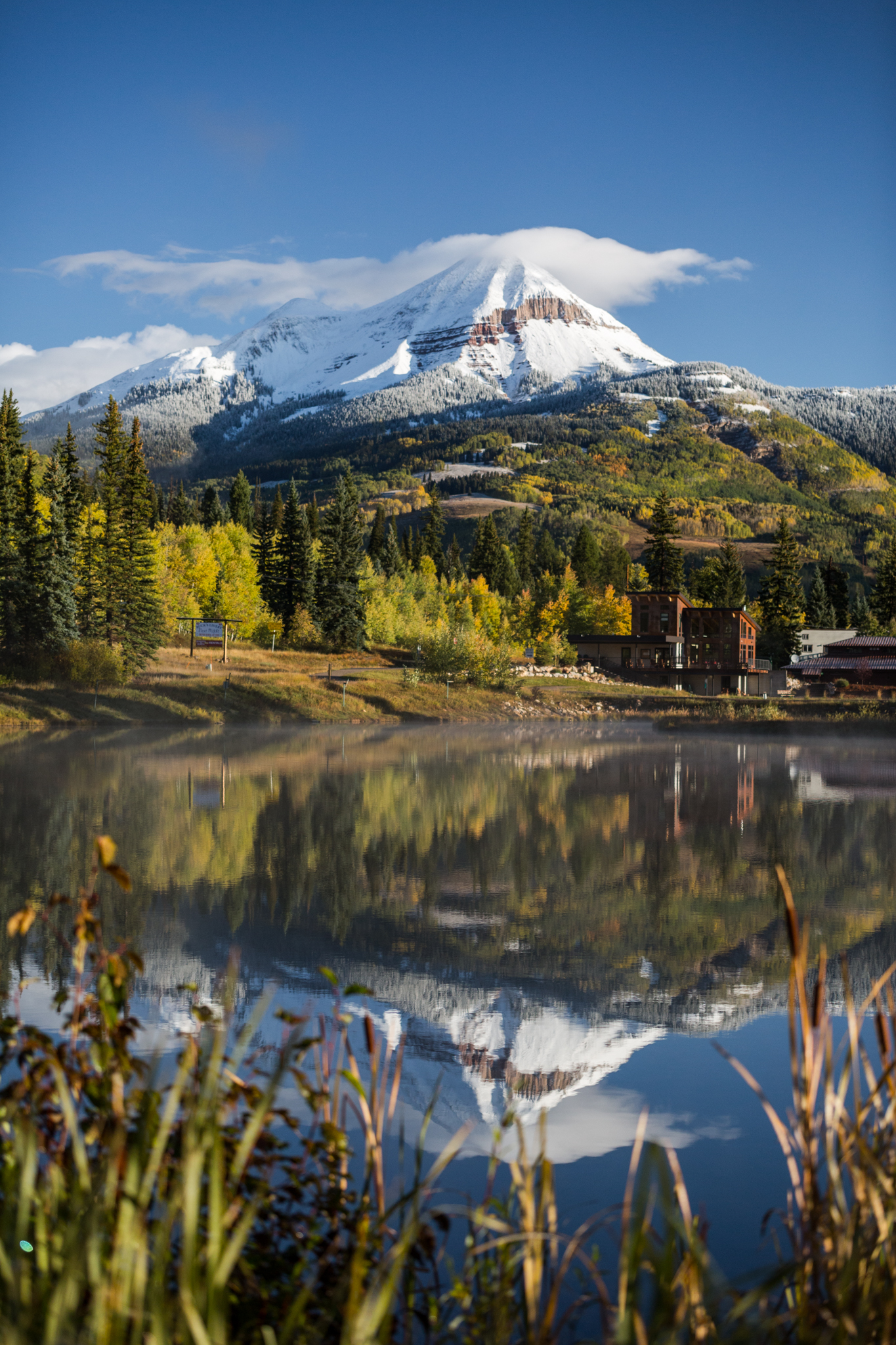 First Snow: Engineer Mountain