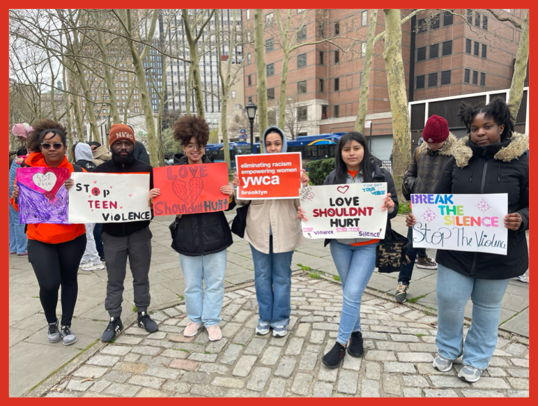 NYC Teen Dating Violence Awareness Walk