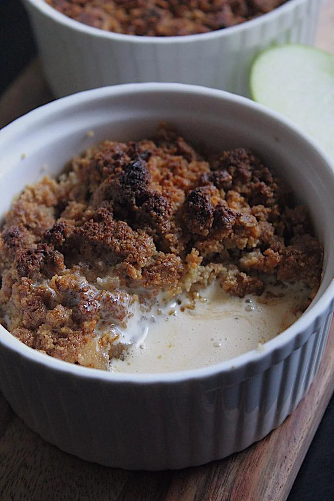 Shortbread Apple Crumble