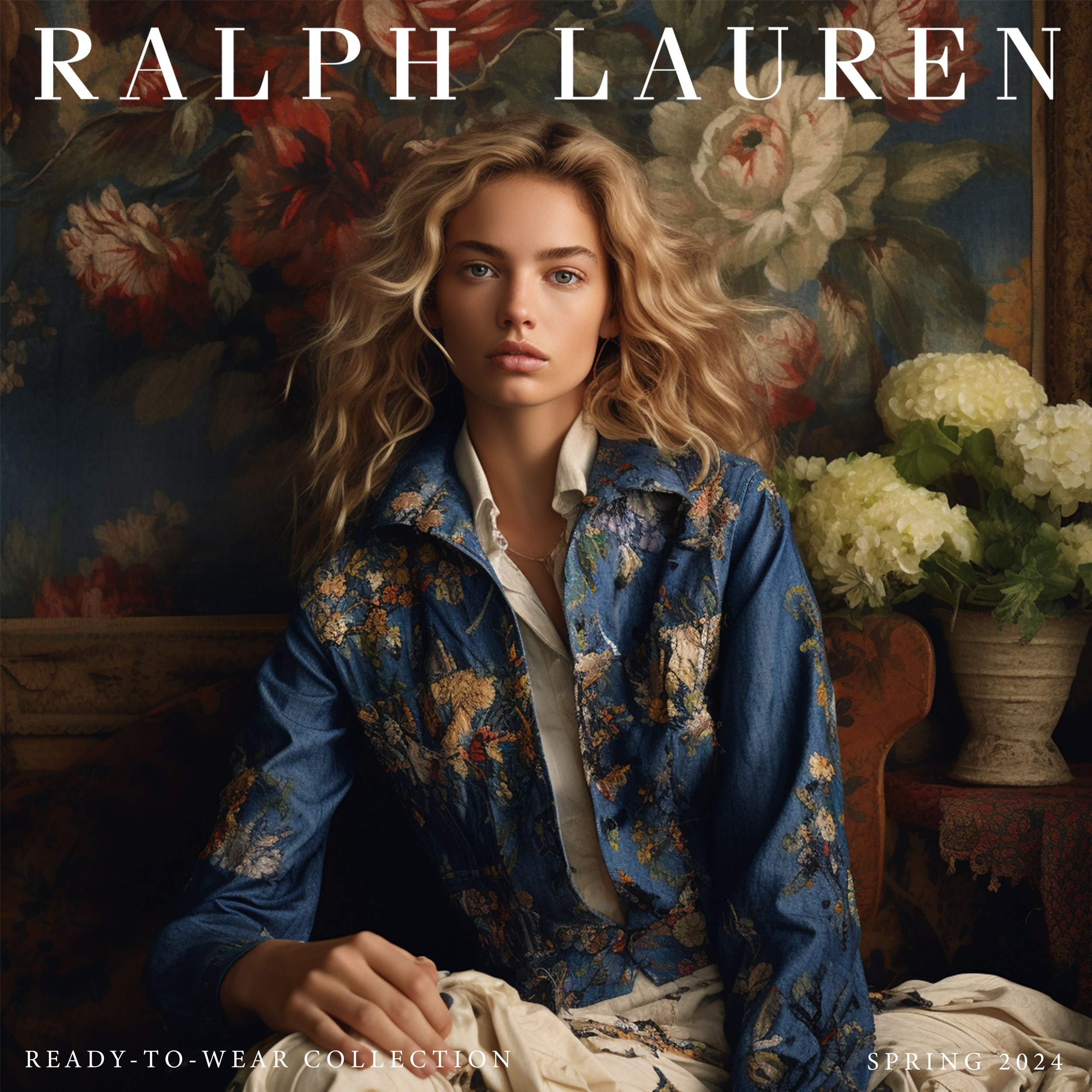 Ralph Lauren | Creative Direction - Spring 2024  AI Generated Images