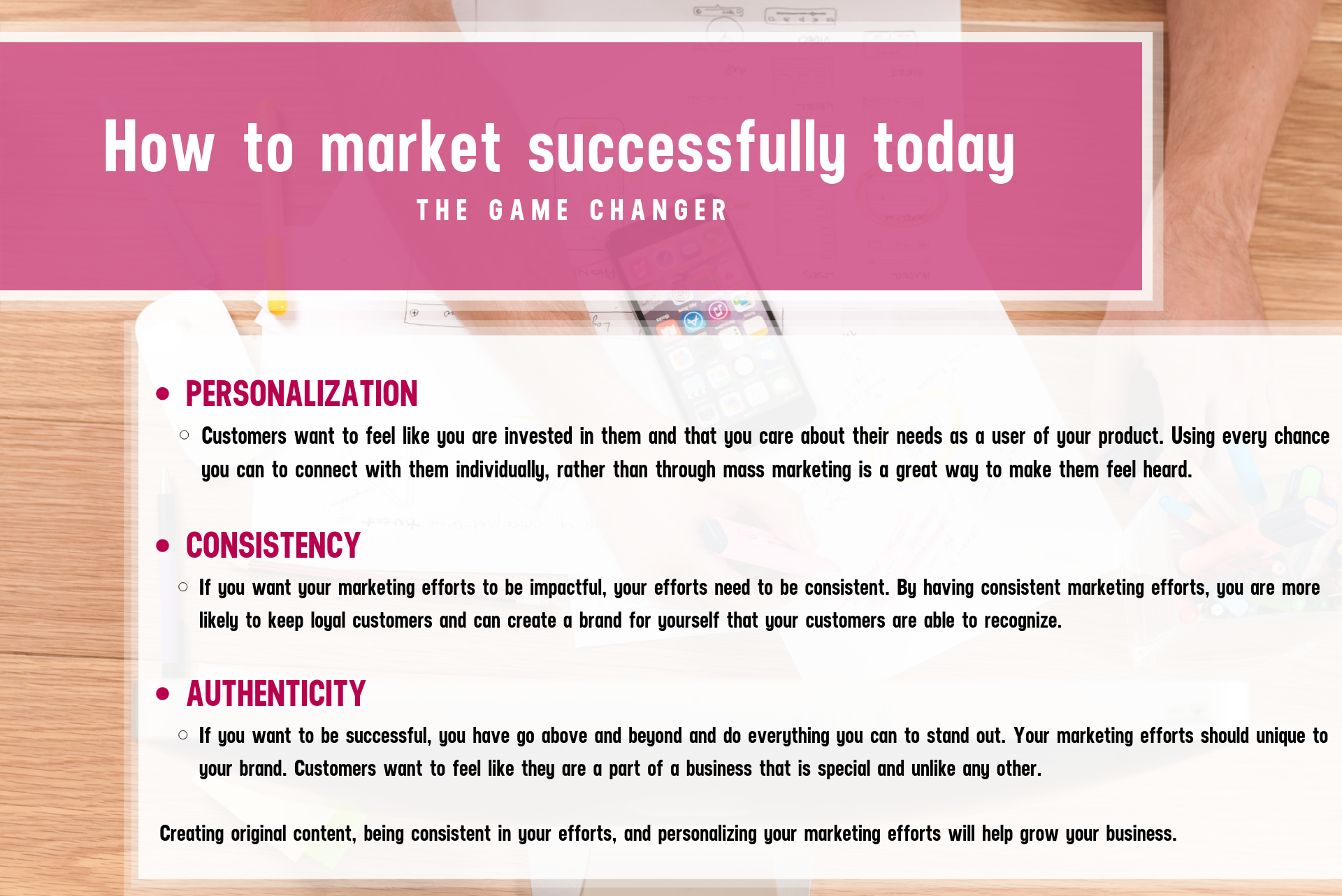 how-to-market-successfully