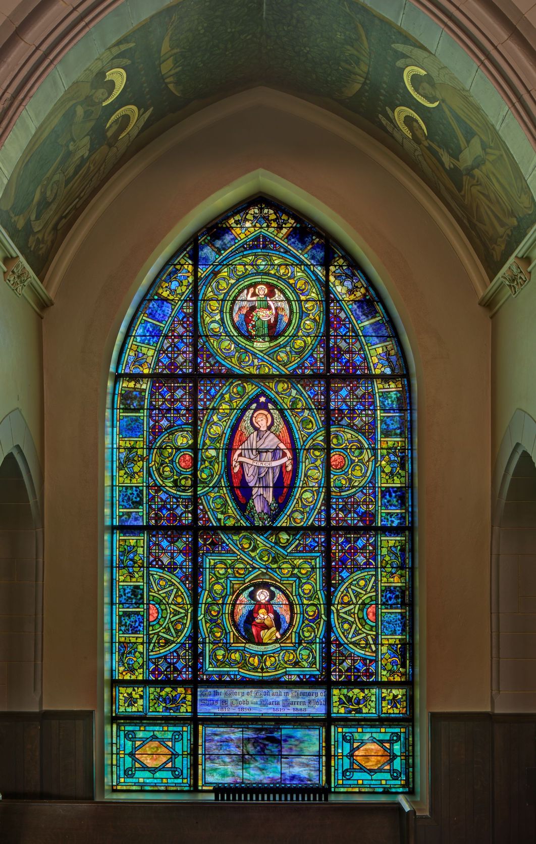 Peace Window after restoration