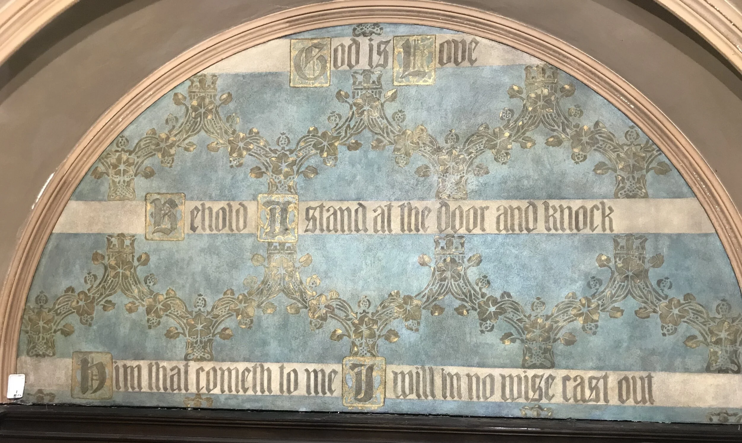 North Narthex Mural restored