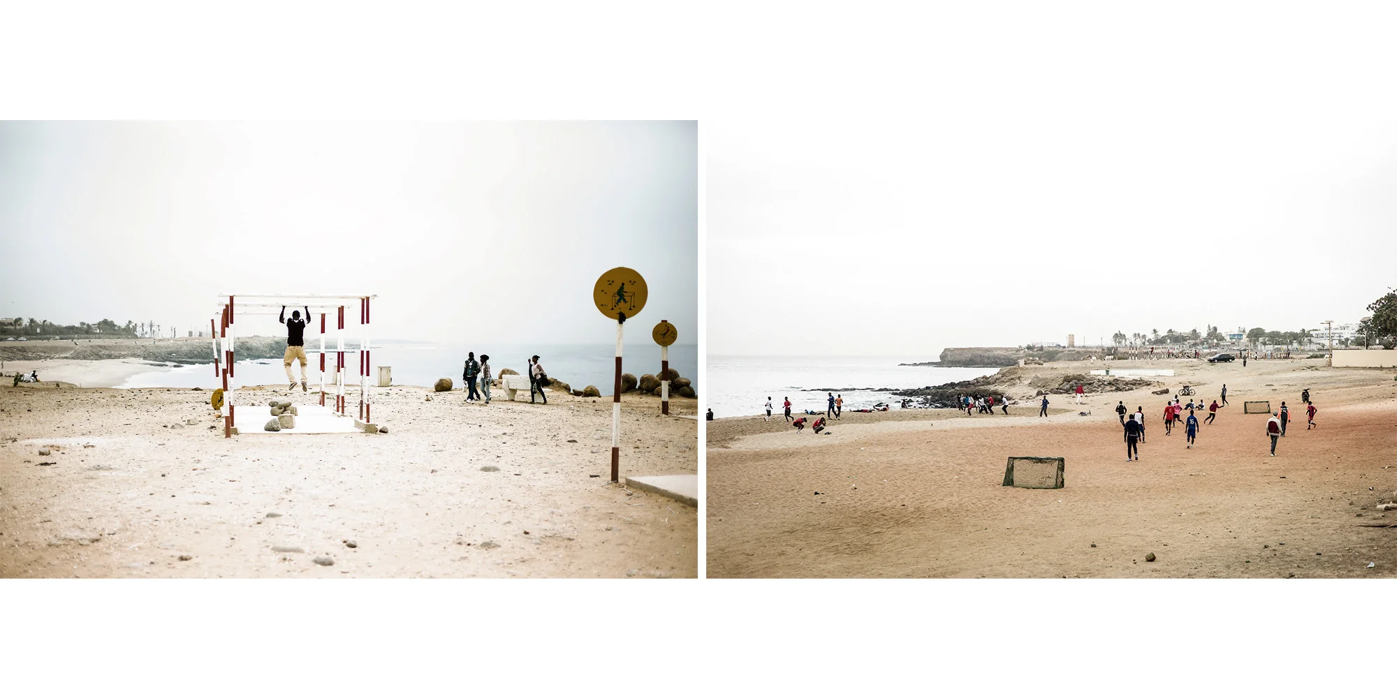 Cour de Cassation Beach, Senegal (Series) / Personal Work