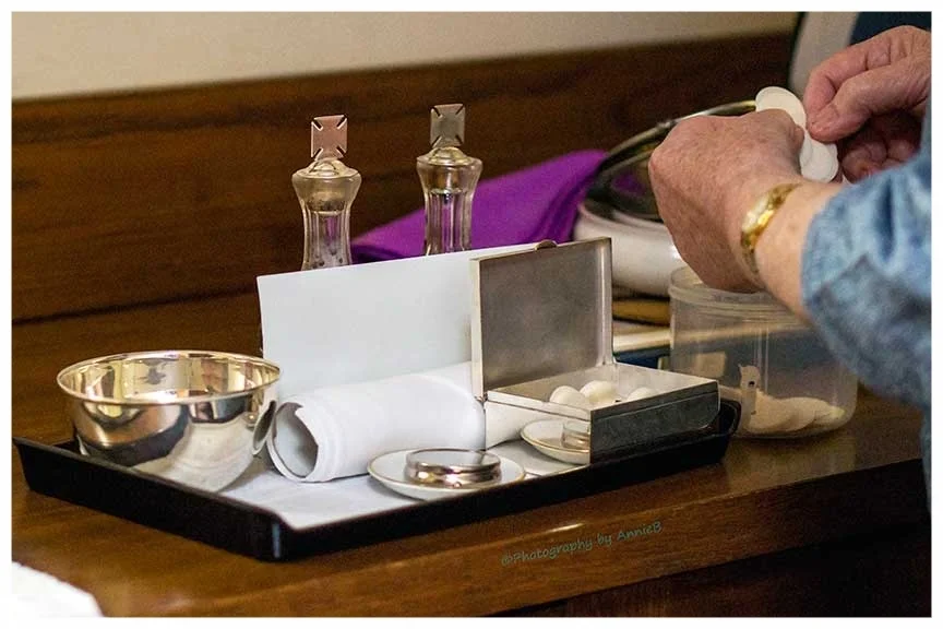 Preparing Communion