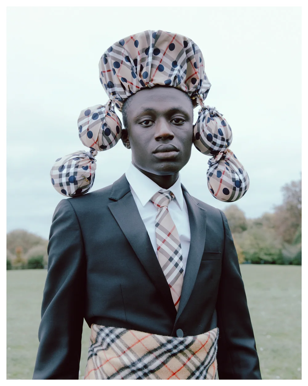 Kristin Lee Moolman & Ib Kamara for Burberry