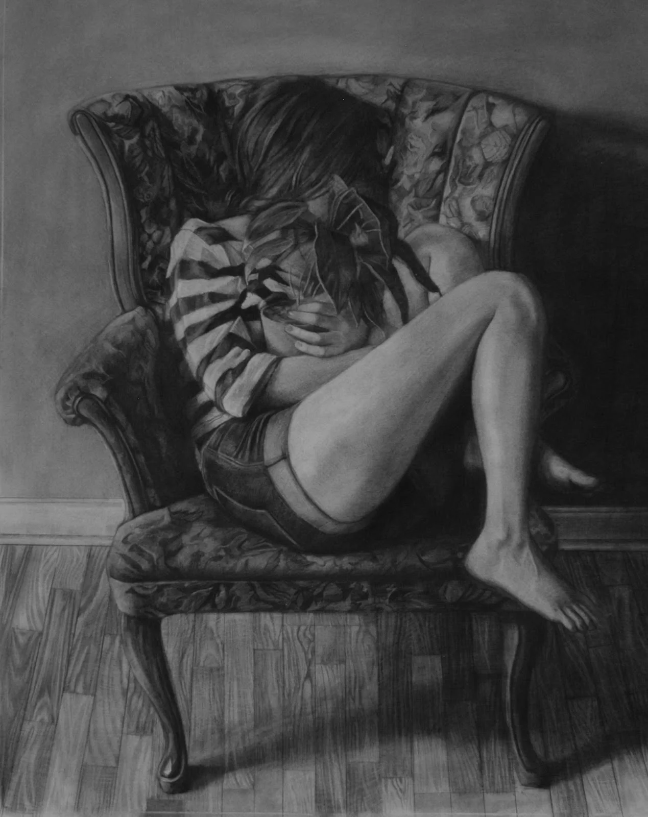 Girl with Plant