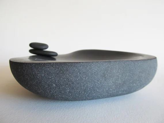 Basalt dish