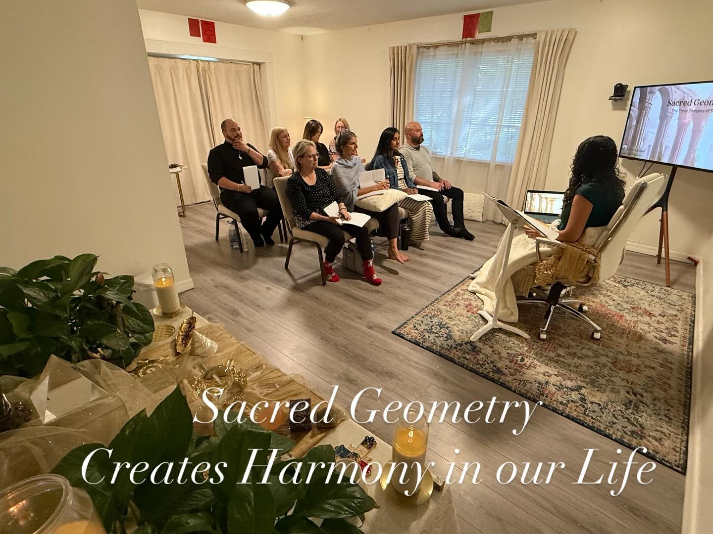The teachings of Sacred Geometry and the lineage tools of the healing methods, crystal grids, and creation of sacred temple spaces help us to have a harmonious home and healthy personal spiritual energy field. 

This weekend at Aili Healing and Empow