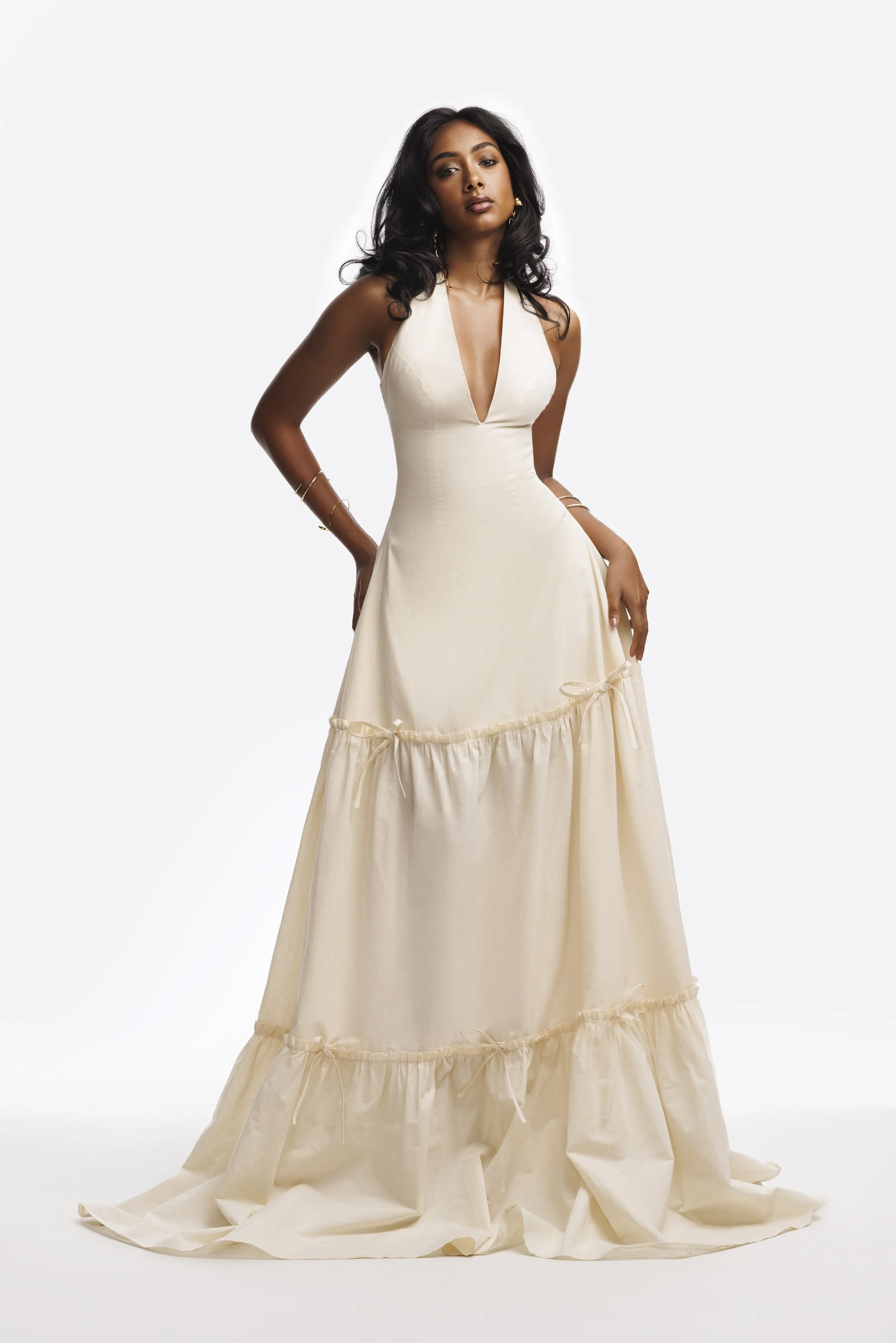 DALILA MAXI DRESS- Muslin (Front).jpg