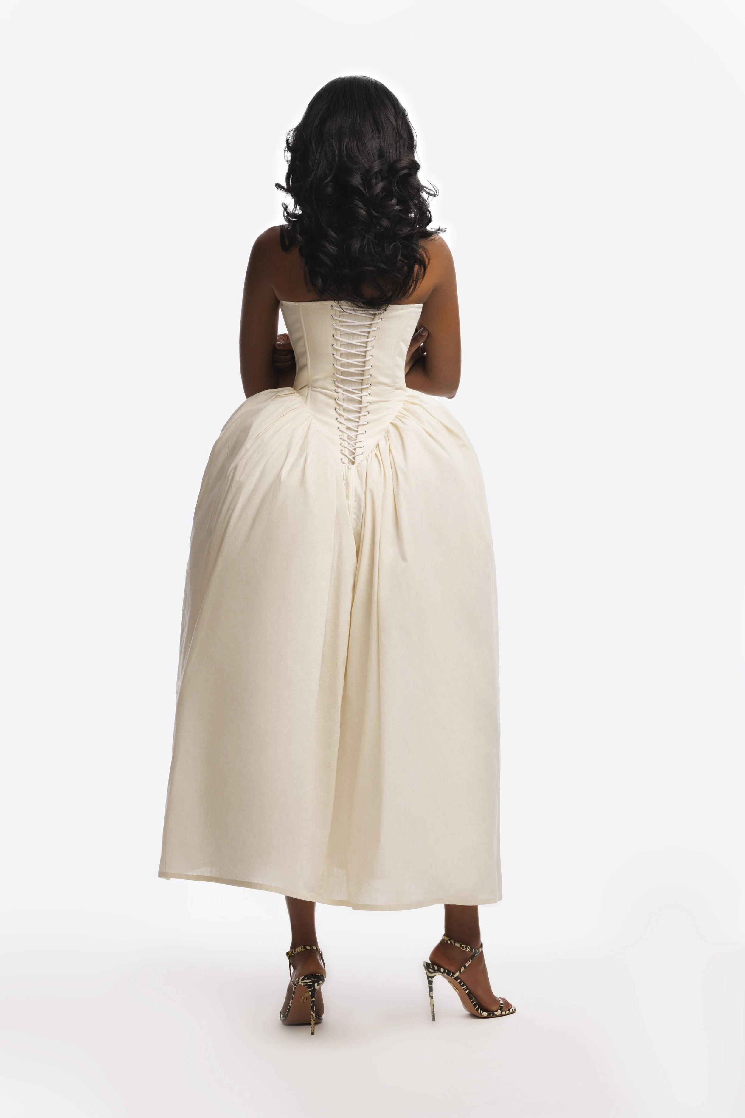 MAYLAH CORSETED DRESS- Muslin (Back).jpg