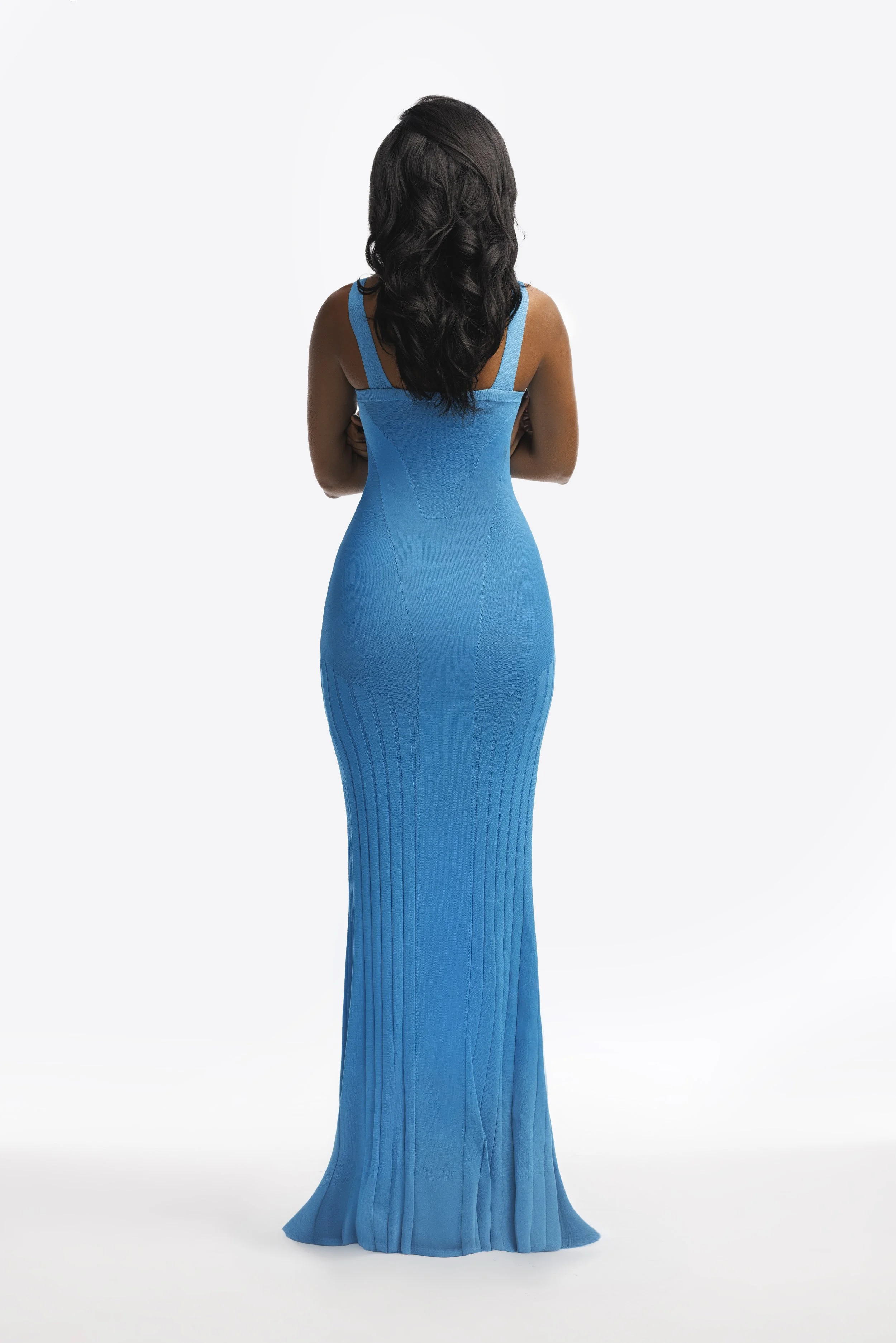 SARAI KNIT MAXI DRESS- Azure Blue (Back).jpg.jpg